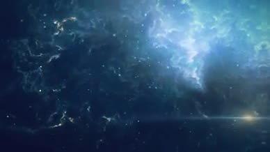 星空银河背景视频ae模板视频的预览图